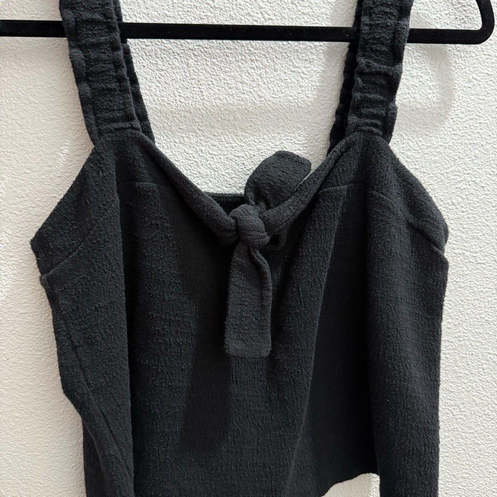 Texture & Thread by Madewell Black Sleeveless Women's Top - Picture 9 of 10
